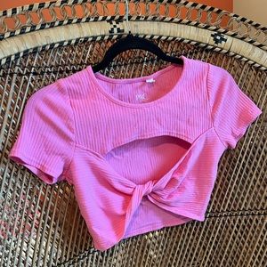 PAC Hot pink crop top